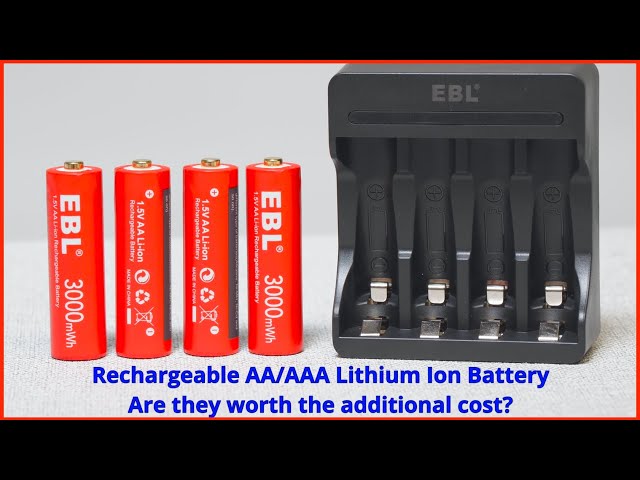 Are rechargeable AAAAA lithium Iom batteries worth the cost