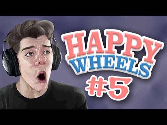GET AWAY FROM MY BUTTHOLE! | Happy Wheels (Funny Moments - Part 5)
