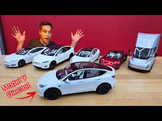 Tesla Model Y Diecast Unboxing! FINALLY!
