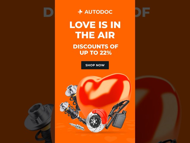🧡 LOVE IS IN THE AIR | AUTODOC #shorts