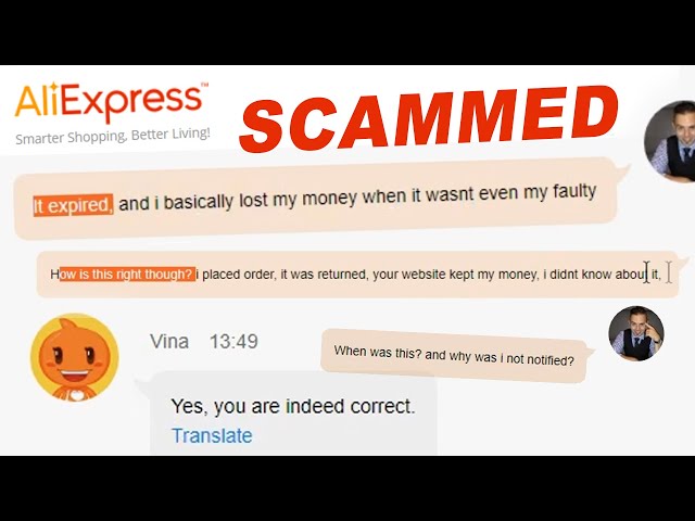 PROOF!! ALIXPRESS / Alibaba Scamming EVERYONE on website - Got Scammed by AliXpress Vendor on Chat