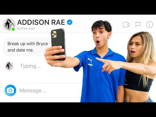 My Boyfriend DM'd 100 of my Friends To See Who Would Reply!