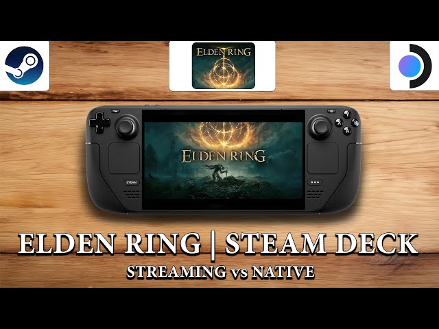 Elden Ring | Steam Deck Gameplay | Steam Remote Play vs natively on Steam Deck