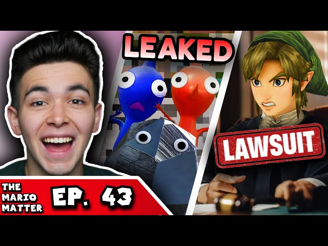 Nintendo Sued Again, LEAKED Pikmin 4 Info + All Nintendo News! | THE MARIO MATTER #43