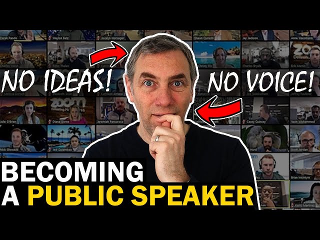 How I Became a Public Speaker!