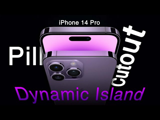 iPhone 14 Pro's Pill Cutout: Dynamic Island