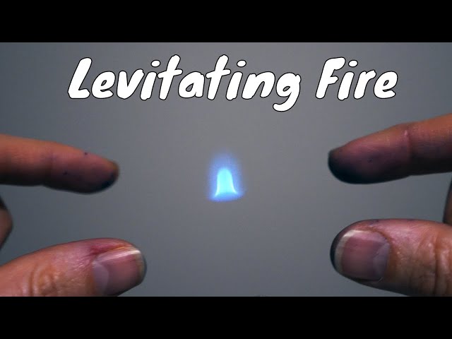 Levitating Fire Experiment