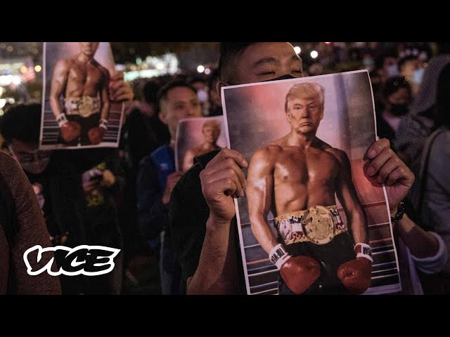 Trump's Fans In Hong Kong Worry About Their Future Under Biden