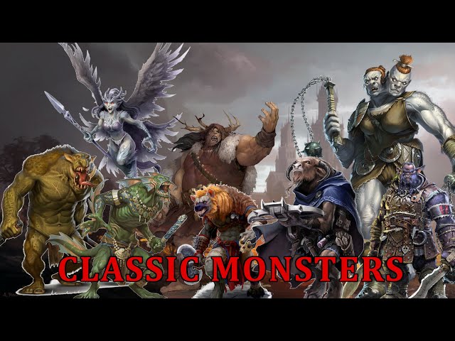 Pathfinder Creature Feature: Classic Monsters