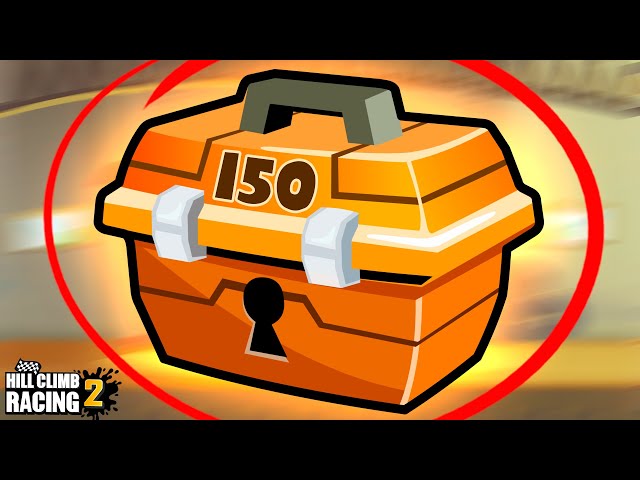 I'VE OPENED 150 *REGULAR* CHESTS IN A ROW! Hill Climb Racing 2