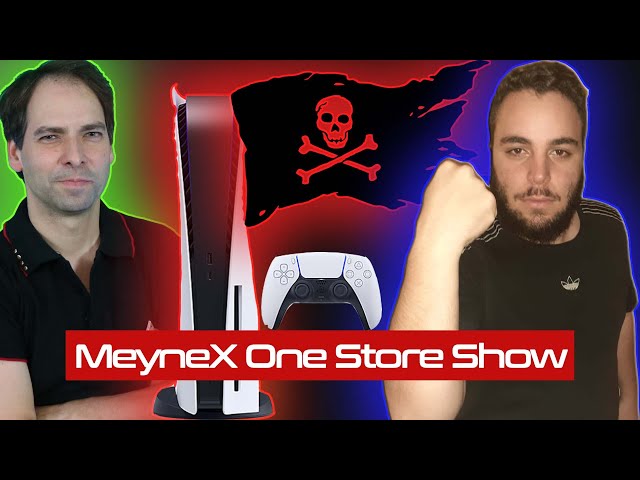 Wir haben eine Playstation PS5 ! Man fühlt sich fast wie ein Pirat, der eine besitzt. MeyneX VS Manu