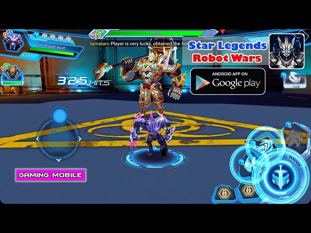 [Android/IOS] Star Legends - Robot Wars - New Gameplay