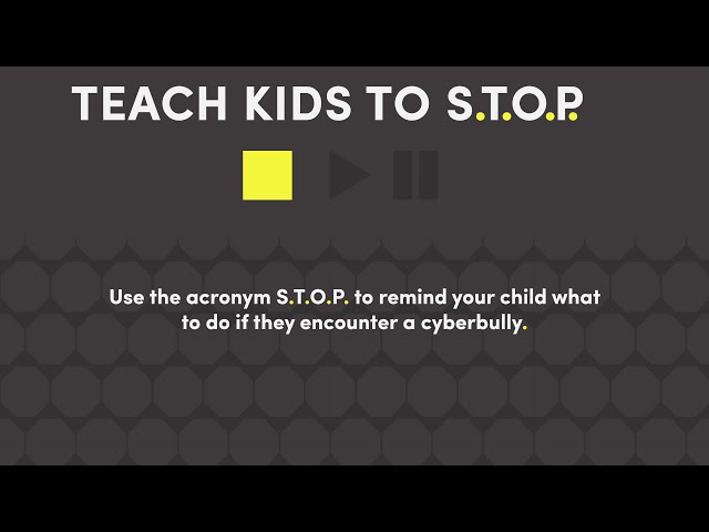 Teach Kids to S.T.O.P.