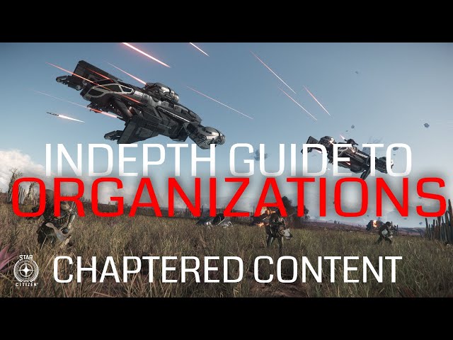 In-Depth Creation of an Organization | Everything to know | Tutorial | Star Citizen