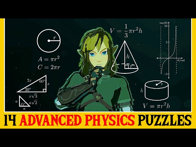 14 Advanced Physics Puzzles - Zelda: Tears of the Kingdom