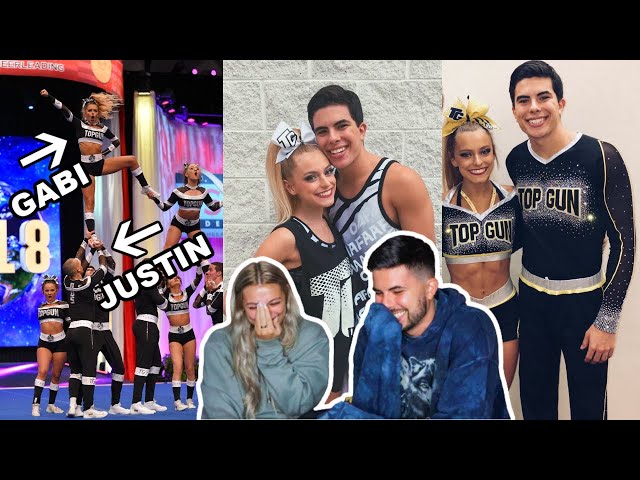 VLOGMAS DAY 20: reacting to our old cheerleading videos