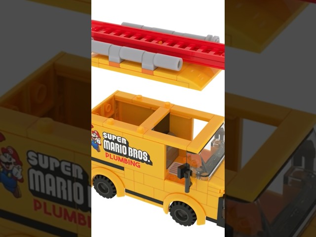 Lego Super Mario PLUMBING VAN!!