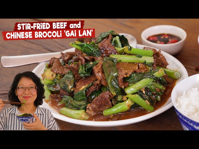 How to Make an Awesome Stir-fried Beef and Chinese Brocoli “Gai Lan”: Easy Recipe