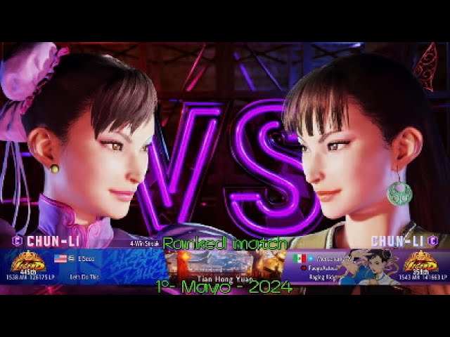ElSeco (Chun Li) vs Mercenario-X (Chun Li)
