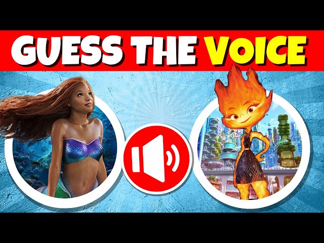 Can You Guess The Little Mermaid & Elemental 2023 Characters By Voice? 🧜‍♀️🌊