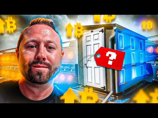 How I Built a CRYPTO MINING SHED in my Backyard!