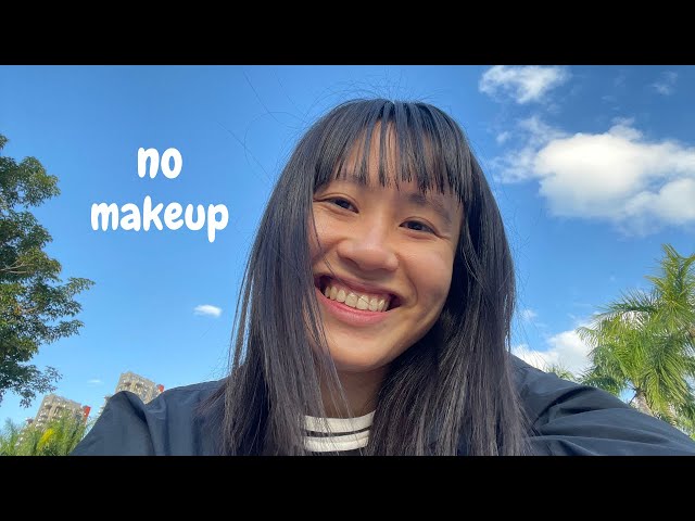 it is ok NOT to wear makeup
