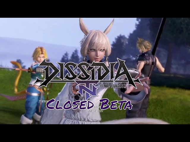 OP Cloud? - Final Fantasy Dissidia NT Closed Beta
