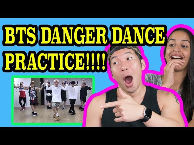 BTS - DANGER (Dance Practice) REACTION VIDEO!!