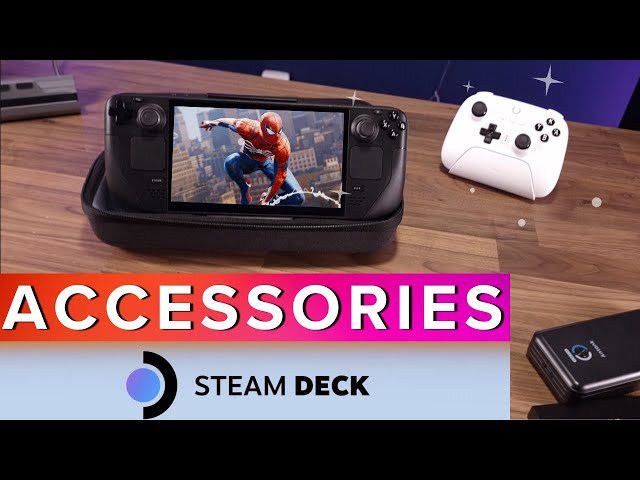 Get the most out of your SteamDeck: Actual Usefull Accesories