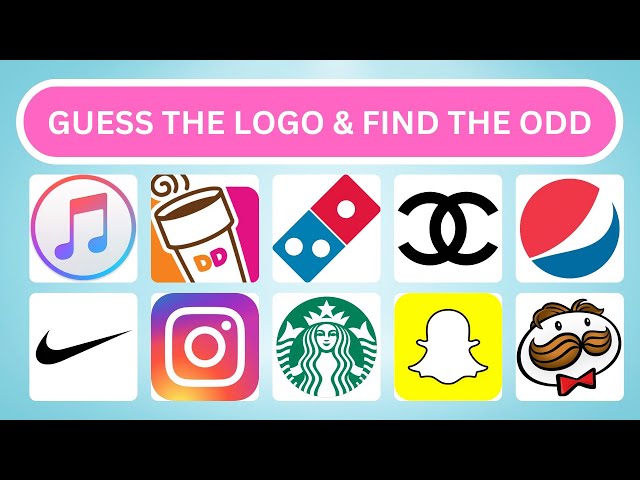 Gusse The Logo in 3 sec & Find The ODD ( Hard Level ) Show Us Your Skills 😜