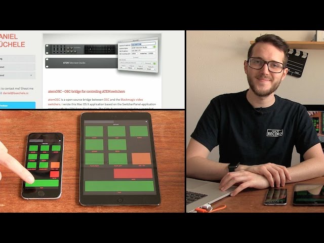 Using atemOSC and TouchOSC to control your ATEM switcher // Show and Tell Ep. 15
