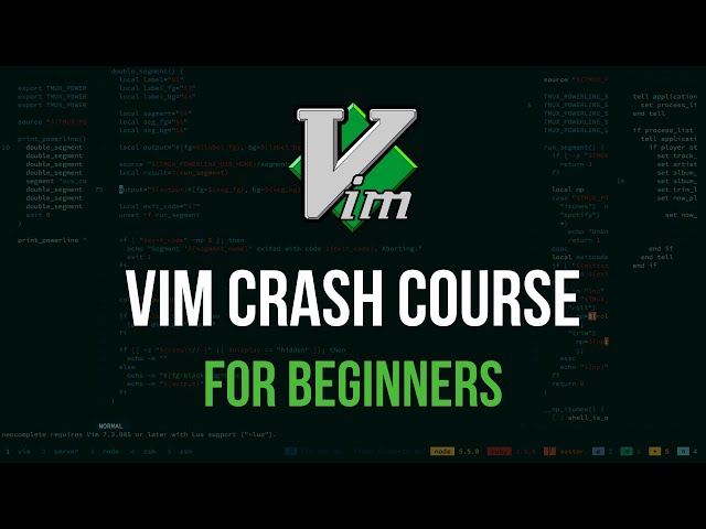 Vim Crash Course For Beginners