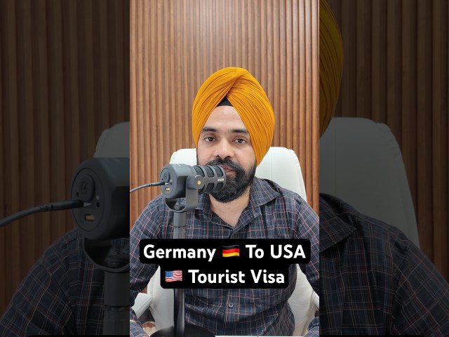 Germany To USA Tourist Visa Appointment