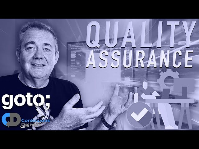 Quality Assurance in Agile Software • Dave Farley • GOTO 2022