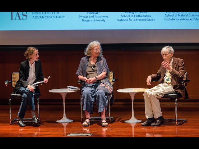 Natalie Wolchover Interviews Freeman Dyson and Karen Uhlenbeck
