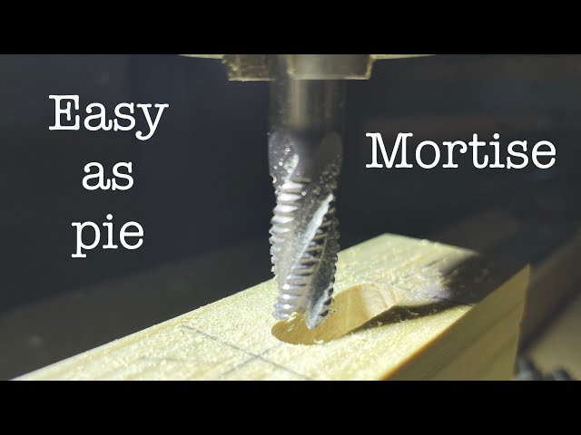 Drill Press Mortising made easy