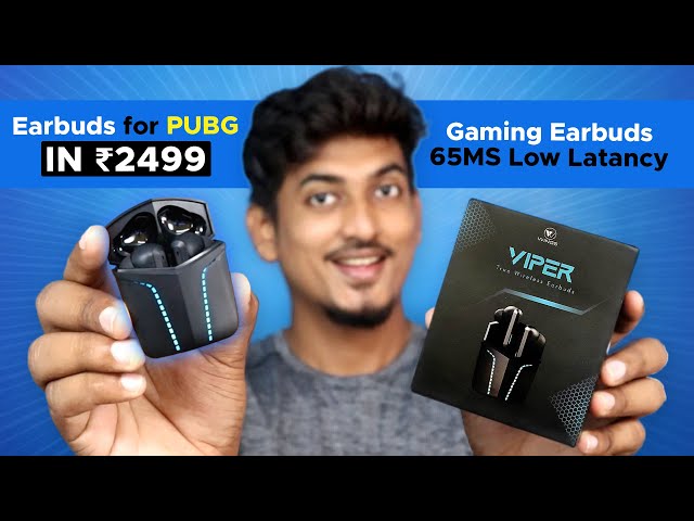 Wings VIPER Gaming TWS Earbuds (Unboxing & Review) Great Design & 65ms Low Latency! 😍🔥