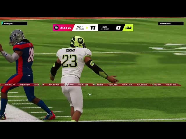 Madden NFL 23 the yard gameplay on Xbox Series X