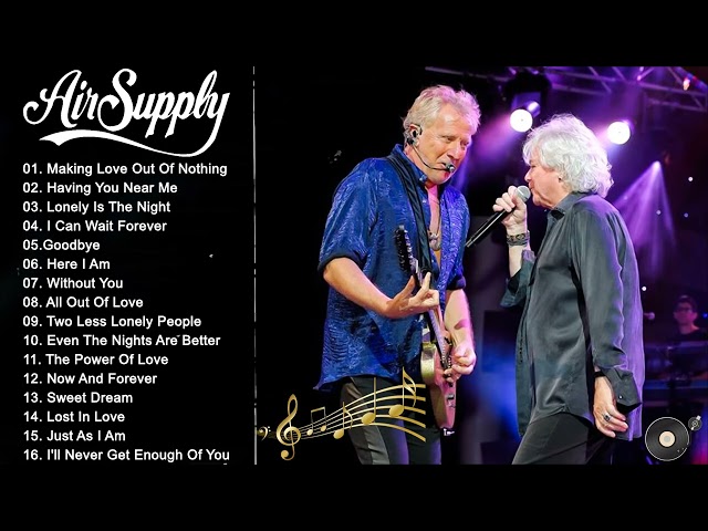 Air Supply | Greatest Hits Full Album 2024 🍒 The Best Of Air Supply 🍒