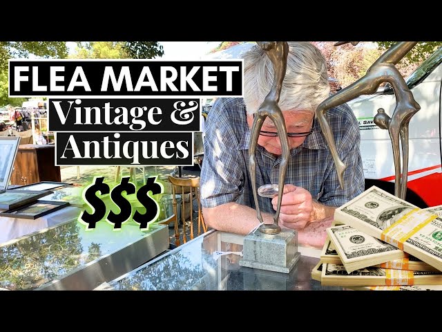 Vintage & Antique Flea Market || WORTH $$$ || August 2023 youtube