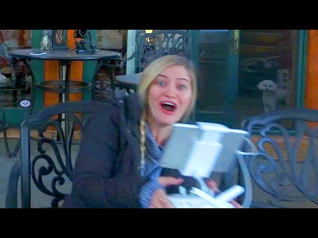 DRONE TO FACE!!! | iJustine