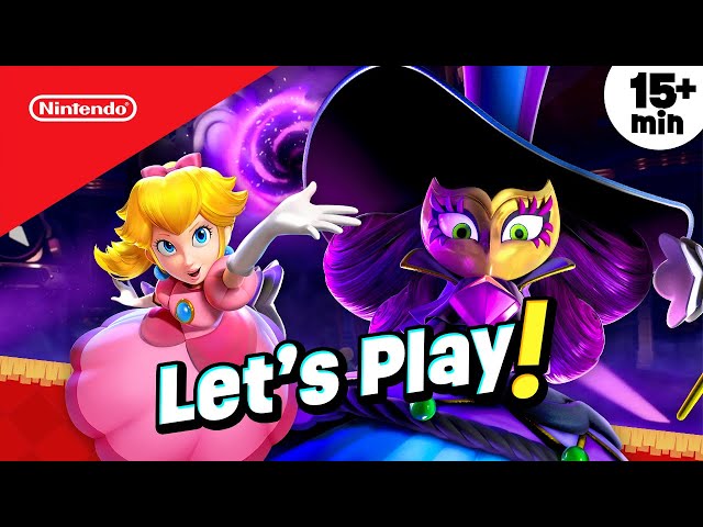Lights, Curtains, Action! ✨😯 Let’s Play Princess Peach: Showtime! | @playnintendo