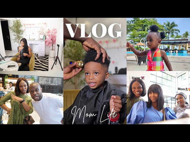 Mom Vlog: Carson's First Haircut in 2 Years – You Won't Believe This! | Brunch With My Family