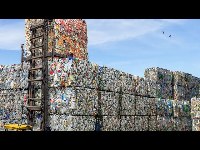 Life Inside Giant Recycling Facilities Treating Tons of Waste Every Day