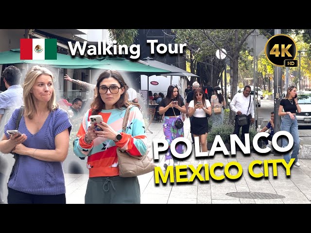 Unveiling POLANCO'S Hidden GEMS 🇲🇽 | WALKING TOUR 4K Mexico City LUXURY Neighbourhood 💎