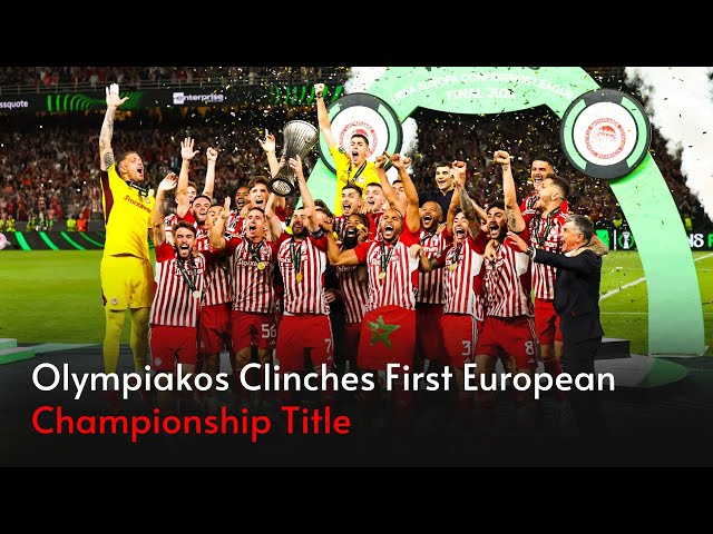 Olympiakos Clinches First European Championship Title | Jadetimes