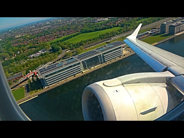 Lufthansa CityLine Embraer E190LR - London City to Frankfurt am Main