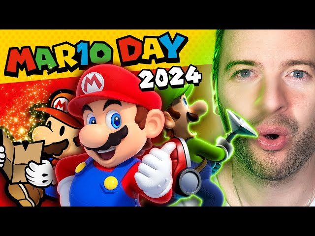 MAR10 Day 2024 NEWS: Mario Movie 2 und Paper Mario 2 & Luigis Mansion 2 RELEASE DATUM