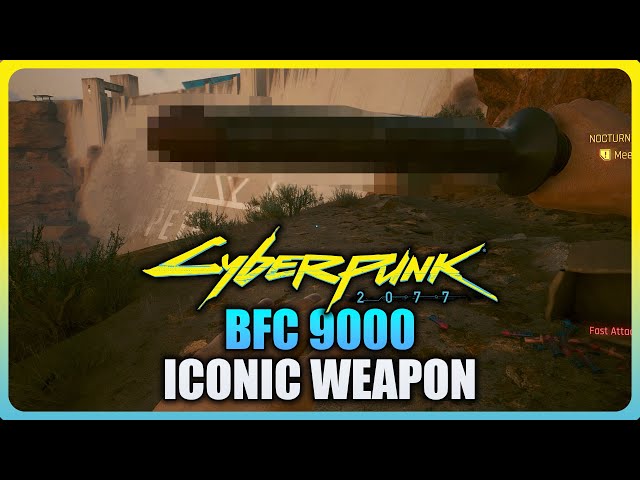Cyberpunk 2077 Phantom Liberty - BFC 9000 Secret Iconic Weapon Location (Patch 2.1)