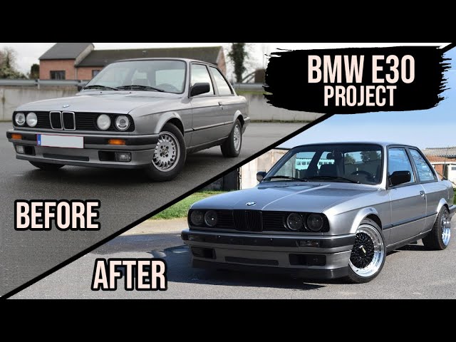 BMW E30 Transformation in 10 Minutes!